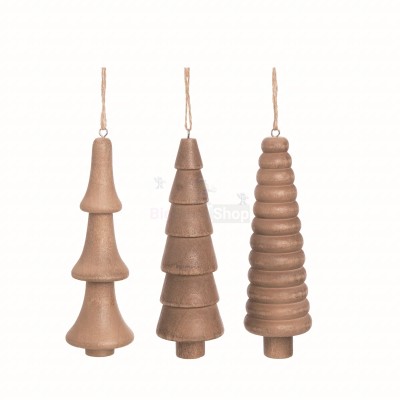 Набор из 3 натуральных украшений-шишек - купить в Исламее