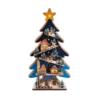 Деревянная ёлка 60 см - купить в Исламее